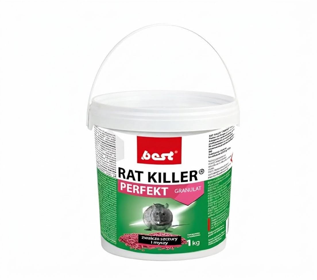 Средство для грызунов Best RAT Killer Perfekt мумифицирующее 1 кг (5907486603952)