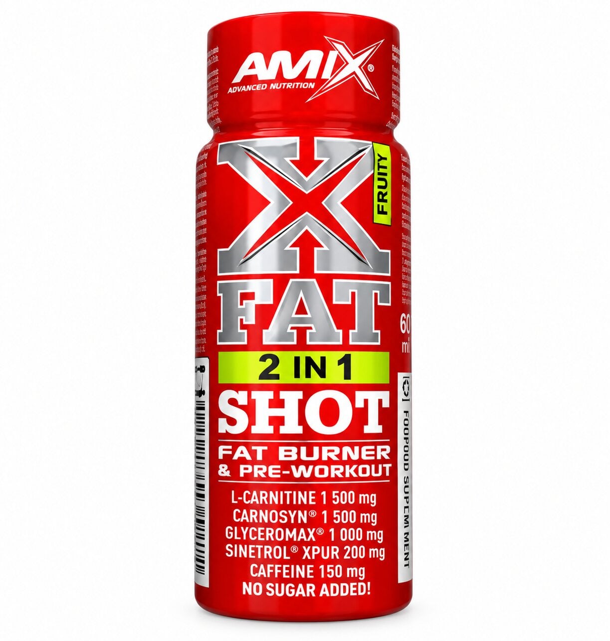 Жиросжигатель AMIX X-Fat shot 60 мл Fruity
