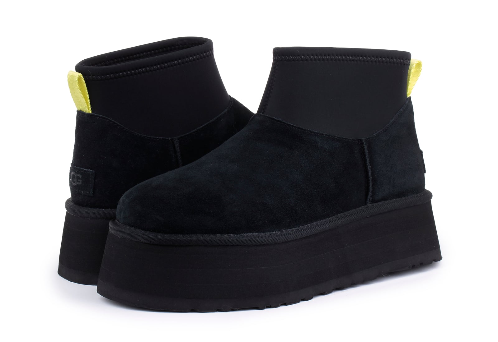 Уггі на платформі UGG Platform Classic Mini Dipper р. 41 Black (39076920)