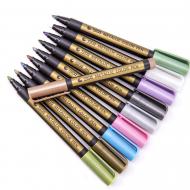 Маркер в наборе STA metallic colors 10 цветов влагостойкие нетоксичные (WN-8151AR) Маркер в наборе STA metallic colors 10 цветов влагостойкие нетоксичные (WN-8151AR)