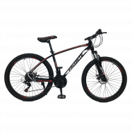 Велосипед Favorite Tracker 2021 26" рама 43 см Чорний/Червоний