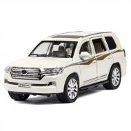Колекційна машинка-моделька ТК Union Group Toyota Land Cruiser металева Білий (59088) Колекційна машинка-моделька ТК Union Group Toyota Land Cruiser металева Білий (59088)