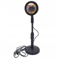Проекційний світильник RGB на штативі USB лампа різнобарвна Sunset Lamp з пультом (120.636) Проекційний світильник RGB на штативі USB лампа різнобарвна Sunset Lamp з пультом (120.636)