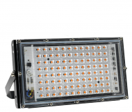 Фітолампа-прожектор 96 LED 240х125 мм для рослин та розсади 100 Вт з дротом та вимикачем