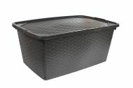 Ящик з кришкою Heidrun IntrigoBOX 40 л 59х39х26 см Ящик з кришкою Heidrun IntrigoBOX 40 л 59х39х26 см