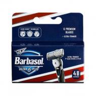 Катриджи Barbasol Ultra 6 Plus шість лез 4 шт. (291910) Катриджи Barbasol Ultra 6 Plus шість лез 4 шт. (291910)