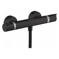Змішувач для душу Hansgrohe ECOSTAT 13116670 з термостатом Чорний (71803) Змішувач для душу Hansgrohe ECOSTAT 13116670 з термостатом Чорний (71803)