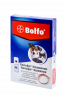Нашийник від бліх та кліщів для собак і кішок Bayer Bolfo на 2,5 місяця 35 см (35220)