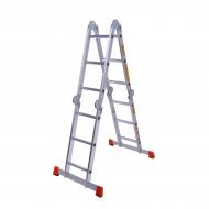Лестница шарнирная алюминиевая Laddermaster Bellatrix A4A3 4×3 (30441969)
