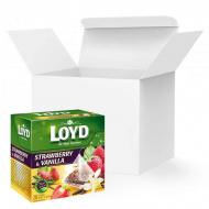 Чай в пакетиках пирамидках LOYD Клубника и ваниль 2 г х 20 шт. 10 уп. Чай в пакетиках пирамидках LOYD Клубника и ваниль 2 г х 20 шт. 10 уп.