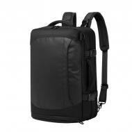 Дорожный рюкзак-портфель TUGUAN 8809 с отделом для обуви и мокрых вещей Черный