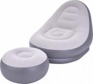 Надувной диван с пуфом Intex Air Sofa велюр (009930) Надувной диван с пуфом Intex Air Sofa велюр (009930)