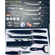 Набор ножей German Family GF-18 6 предметов Набор ножей German Family GF-18 6 предметов