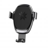 Автодержатель для телефона Rock Gravity Car Mount с беспроводной зарядкой 7,5 W/10 W Серый (RWC0246) Автодержатель для телефона Rock Gravity Car Mount с беспроводной зарядкой 7,5 W/10 W Серый (RWC0246)