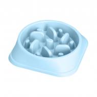 Миска Taotaopets 139901 18,5 см для собак і котів Blue Миска Taotaopets 139901 18,5 см для собак і котів Blue