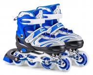 Роликовые коньки Hop-Sport HS-8101 3в1 Speed S Синий Роликовые коньки Hop-Sport HS-8101 3в1 Speed S Синий