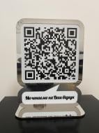 Табличка с QR кодом на подставке Manific Decor 30х40 см (13.001) Табличка с QR кодом на подставке Manific Decor 30х40 см (13.001)