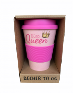 Кофейная кружка Becher to go из волокон бамбука 350 мл Кофейная кружка Becher to go из волокон бамбука 350 мл