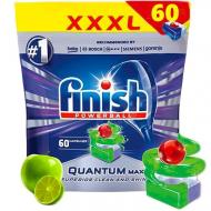 Капсули для посудомийних машин Finish Quantum Max Lime 60 шт
