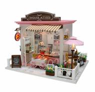 3D Румбокс CuteBee DIY DollHouse Шоколадниця (V358SD) 3D Румбокс CuteBee DIY DollHouse Шоколадниця (V358SD)