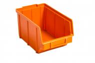 Ящики пластиковые для хранения металлоизделий 230х145х125 мм Оранжевый (1006)