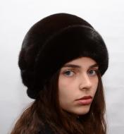Женская шляпа Меховой стиль Роза норковый XXS-XS-S Темно-коричневый (012/A) Женская шляпа Меховой стиль Роза норковый XXS-XS-S Темно-коричневый (012/A)