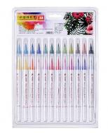 Акварельные маркеры STA Aqua natural brush 24 цвета (STA3700) Акварельные маркеры STA Aqua natural brush 24 цвета (STA3700)