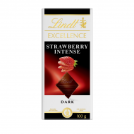 Шоколад темний Lindt Excellence зі смаком полуниці 100 г (35783267)