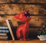 Паперкрафт модель screeming cat Papercraft (90031) Паперкрафт модель screeming cat Papercraft (90031)