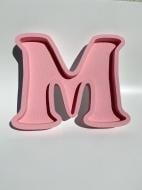 Декоративный пинобокс из пенопласта Manific Decor Буква М 42х35 см Розовый (4.004.4235) Декоративный пинобокс из пенопласта Manific Decor Буква М 42х35 см Розовый (4.004.4235)