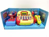 Касовий апарат дитячий Limo Toy LF996С мікрофон/сканер/кошик з продуктами Жовтий (37609493) Касовий апарат дитячий Limo Toy LF996С мікрофон/сканер/кошик з продуктами Жовтий (37609493)