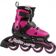 Ролики детские Rollerblade Microblade G 2021 28-32 Черный/Малиновый Ролики детские Rollerblade Microblade G 2021 28-32 Черный/Малиновый
