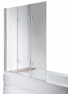 Скляна шторка для ванни AVKO Glass Frosted A542-7 140х120 см Скляна шторка для ванни AVKO Glass Frosted A542-7 140х120 см