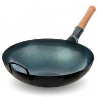 Сковорода Вок (Wok) Yosukata 36 см круглое дно и голубая углеродистая сталь Сковорода Вок (Wok) Yosukata 36 см круглое дно и голубая углеродистая сталь