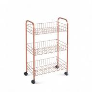 Этажерка Metaltex Copper на 3 секции (344403) Этажерка Metaltex Copper на 3 секции (344403)