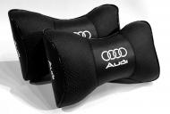 Комплект подушок на підголівник Audi 2 шт. Чорний (vepnp00032) Комплект подушок на підголівник Audi 2 шт. Чорний (vepnp00032)