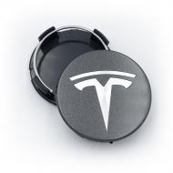 Ковпак заглушка в литі диски Tesla 58 мм металік 1 шт. Сірий Ковпак заглушка в литі диски Tesla 58 мм металік 1 шт. Сірий