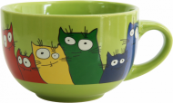 Чашка Milika Party Emerald 450 мл (M-0420-BBG) Чашка Milika Party Emerald 450 мл (M-0420-BBG)