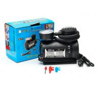 Автомобільний компресор Air Compressor DC-12V від прикурювача 12В 250 PSI Чорний Автомобільний компресор Air Compressor DC-12V від прикурювача 12В 250 PSI Чорний