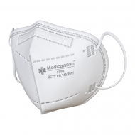 Респиратор маска защитная Medicalspan FFP3 KN95 пять слоев без клапана (16525) Респиратор маска защитная Medicalspan FFP3 KN95 пять слоев без клапана (16525)