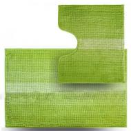 Набор ковриков для ванной Dariana Камни Little D-6516 2 шт. Зеленый (5-Little) 