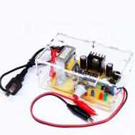 Блок питания лабораторный ArduinoKit Радиоконструктор обновленный DIY LM 317