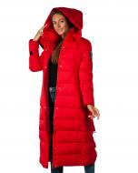 Куртка длинная зимняя женская Y.Y.L L Красный (RP009)