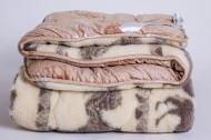 Одеяло зимнее Комфорт Плюс Pure Wool шерстяное 180х210 Бежевый