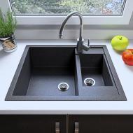 Мийка кухонна Grant Duplex Графіт Мийка кухонна Grant Duplex Графіт