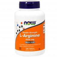 L-аргінін Now Foods 1000 мг 120 таблеток (NF0035)