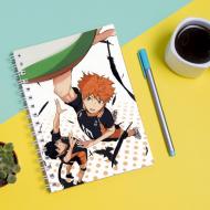 Скетчбук для малювання з принтом Haikyu Волейбол 6 Скетчбук для малювання з принтом Haikyu Волейбол 6