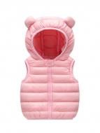 Жилет на синтепоне для девочки Berni Kids Мишка с ушками р. 90 Розовый (53981) Жилет на синтепоне для девочки Berni Kids Мишка с ушками р. 90 Розовый (53981)