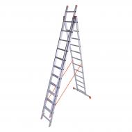 Лестница трехсекционная алюминиевая Laddermaster Sirius A3A12 3×12 (30442825)