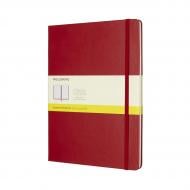 Блокнот Moleskine Classic большой 192 страницы в клетку 19х25 см Красный Блокнот Moleskine Classic большой 192 страницы в клетку 19х25 см Красный